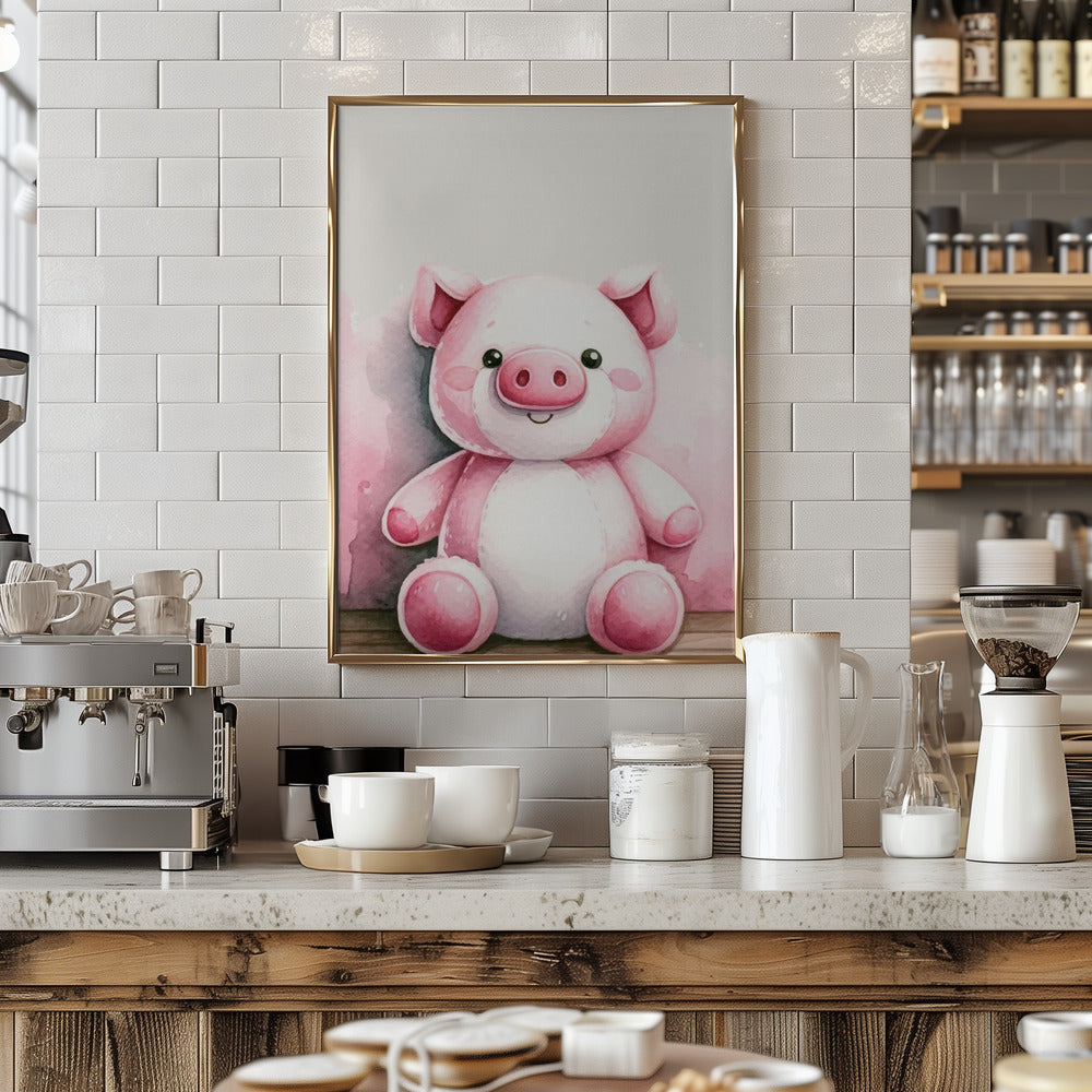Piglet Poster och Canvastavla