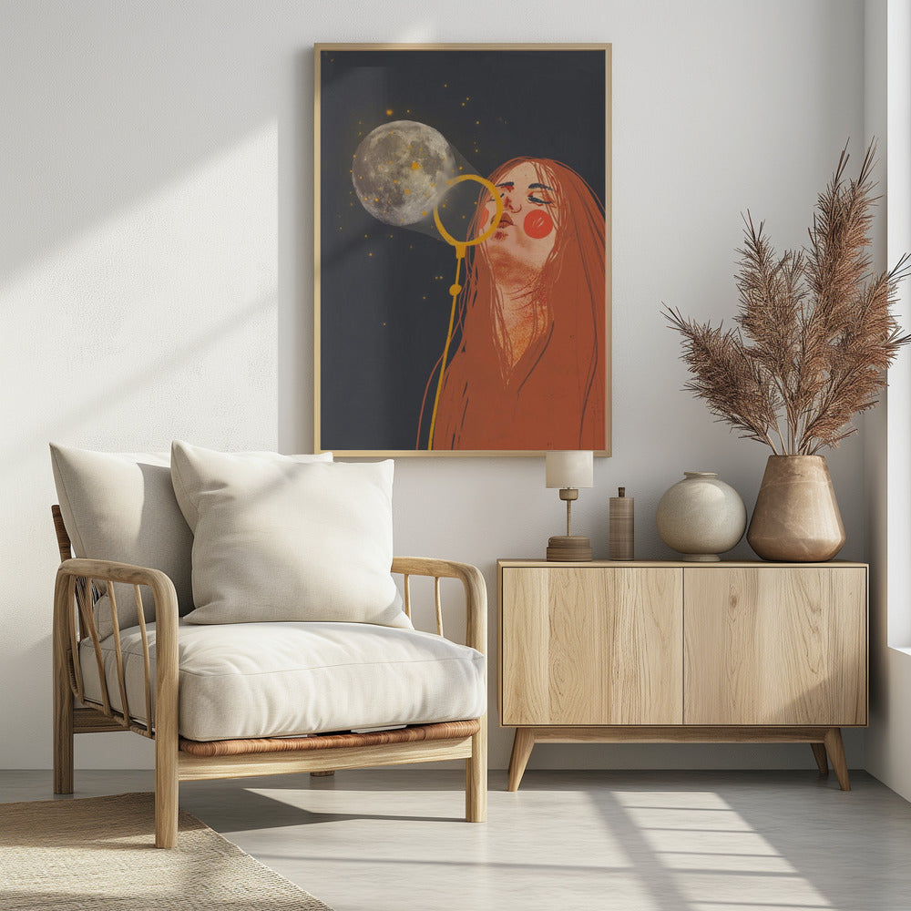 Moon child Poster och Canvastavla