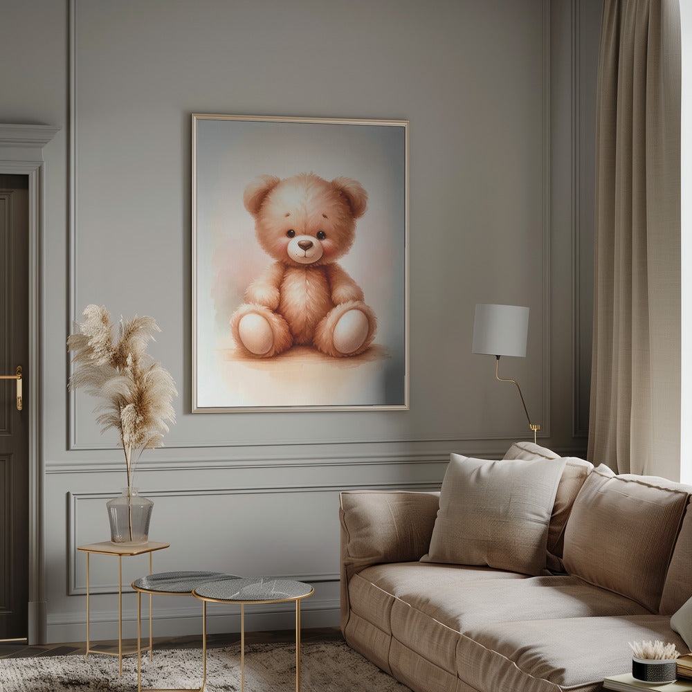 Teddy bear Poster och Canvastavla