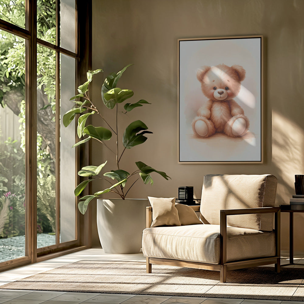 Teddy bear Poster och Canvastavla