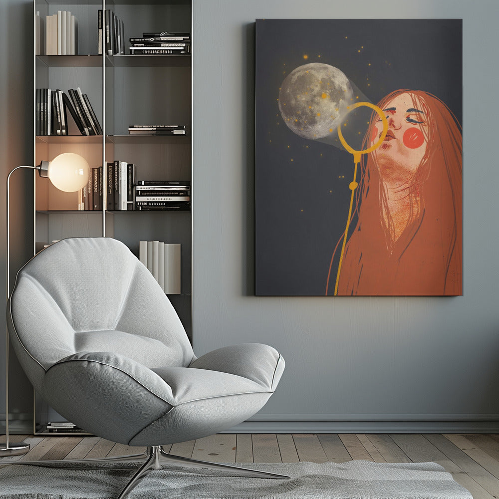 Moon child Poster och Canvastavla
