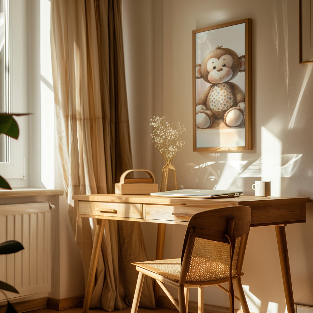 Monkey Poster och Canvastavla