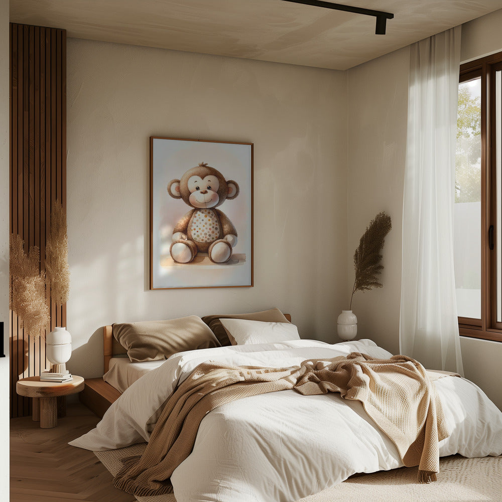 Monkey Poster och Canvastavla