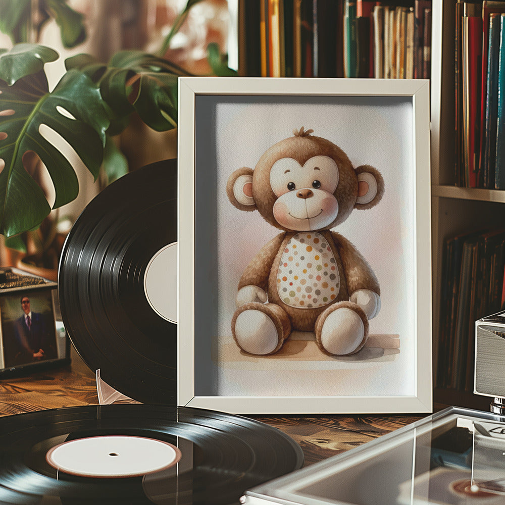 Monkey Poster och Canvastavla