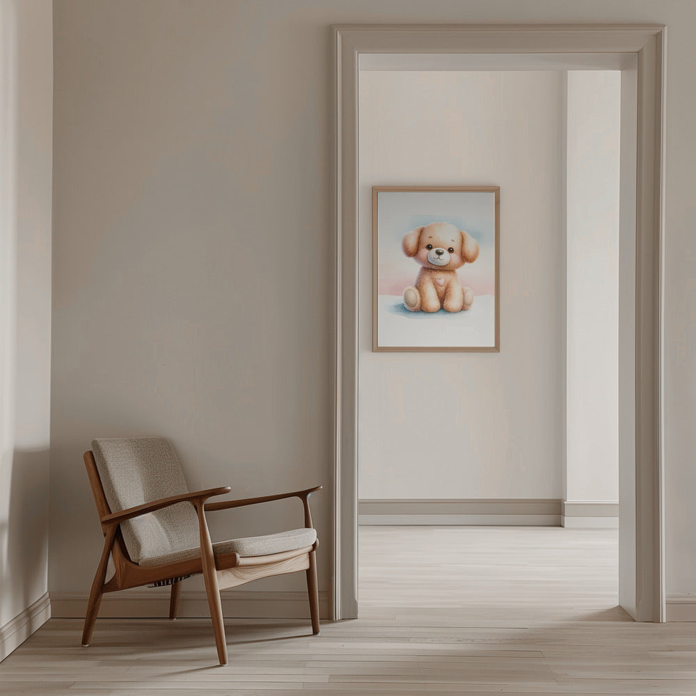 Doggy Poster och Canvastavla