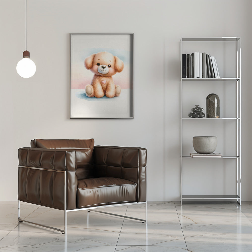 Doggy Poster och Canvastavla