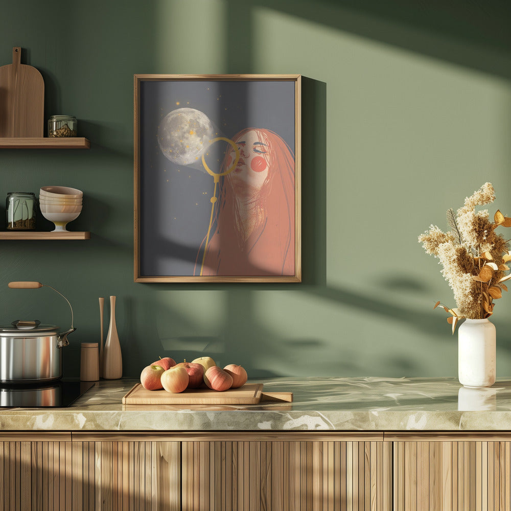 Moon child Poster och Canvastavla
