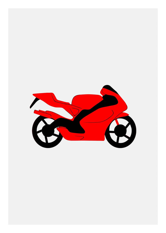 Motorcykel Poster 2