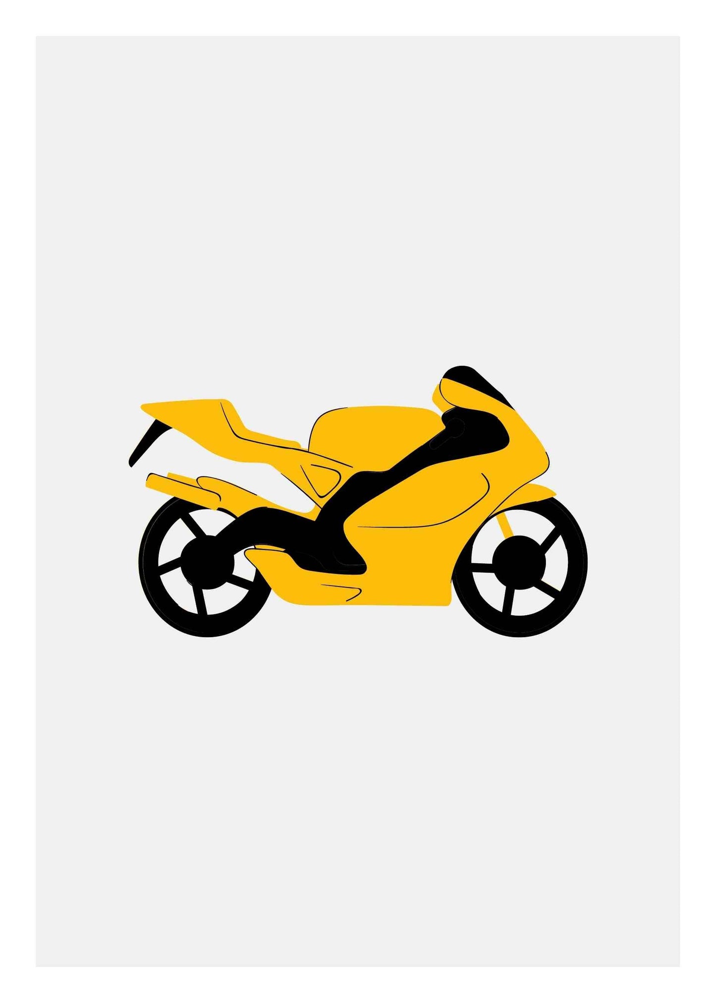 Motorcykel Poster 3