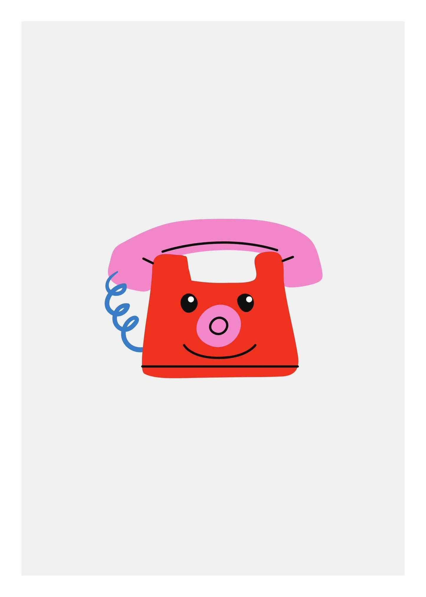 Gammaldags telefonposter