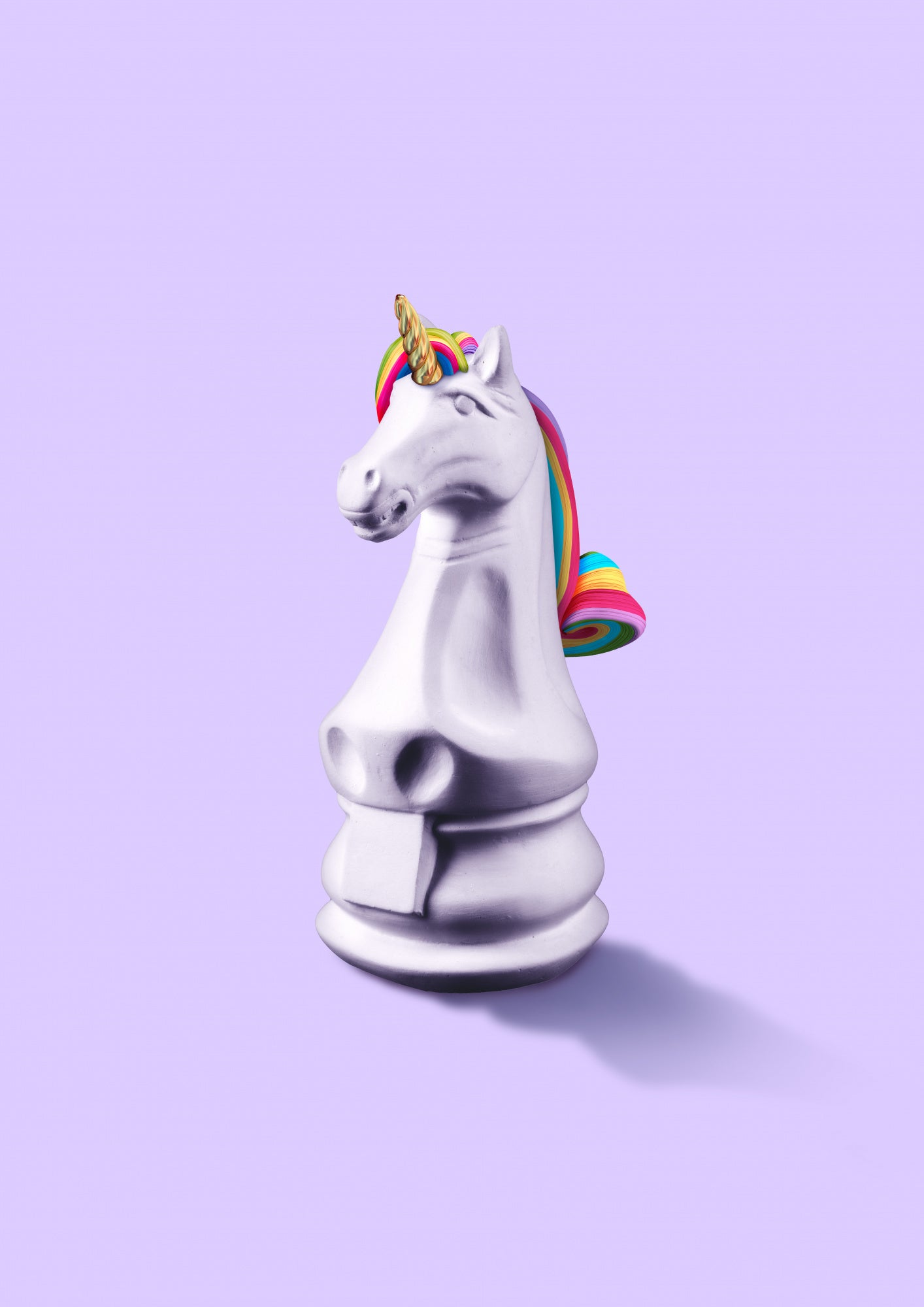 Fantasy Chess Poster och Canvastavla