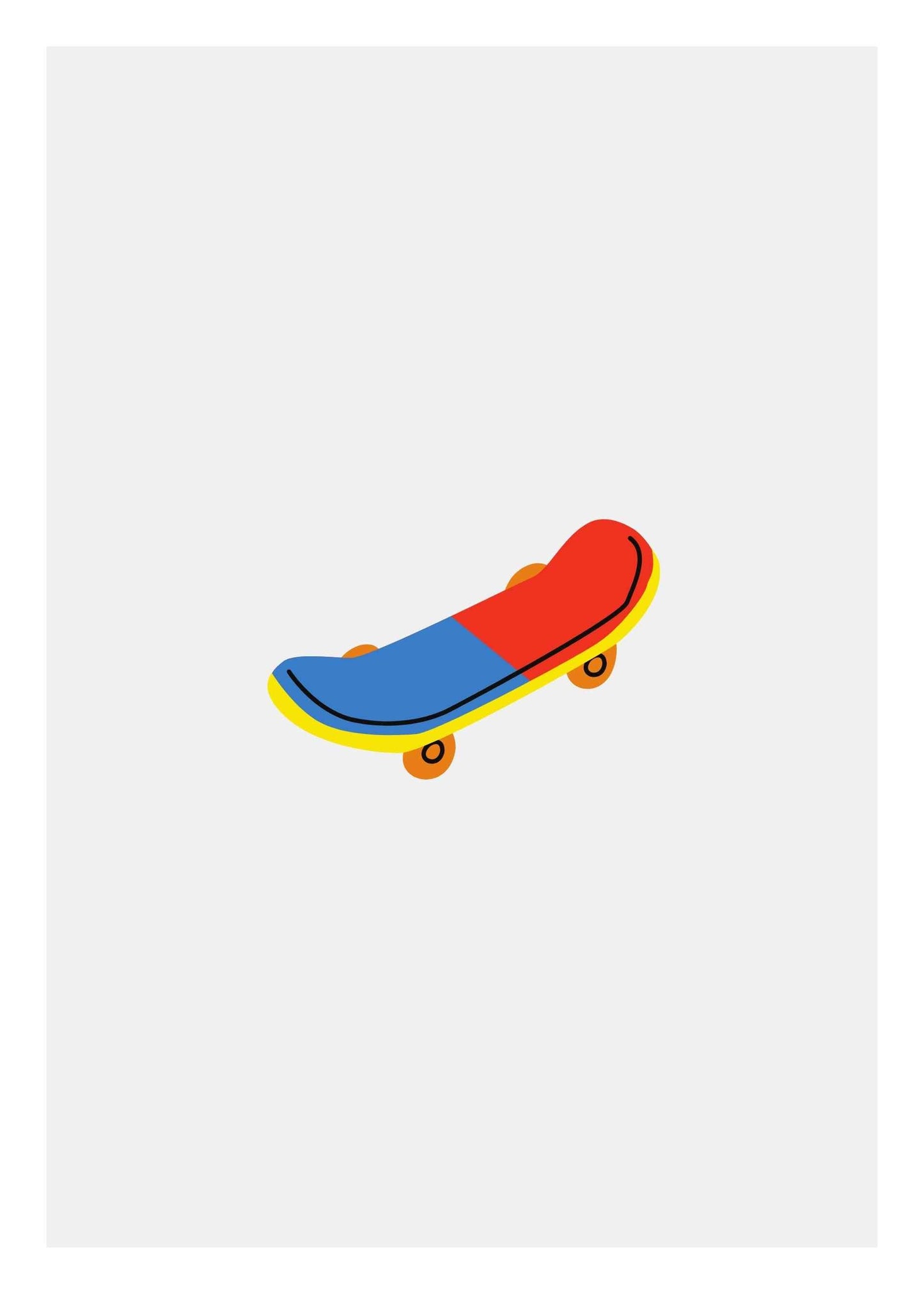 Skateboardposter barn