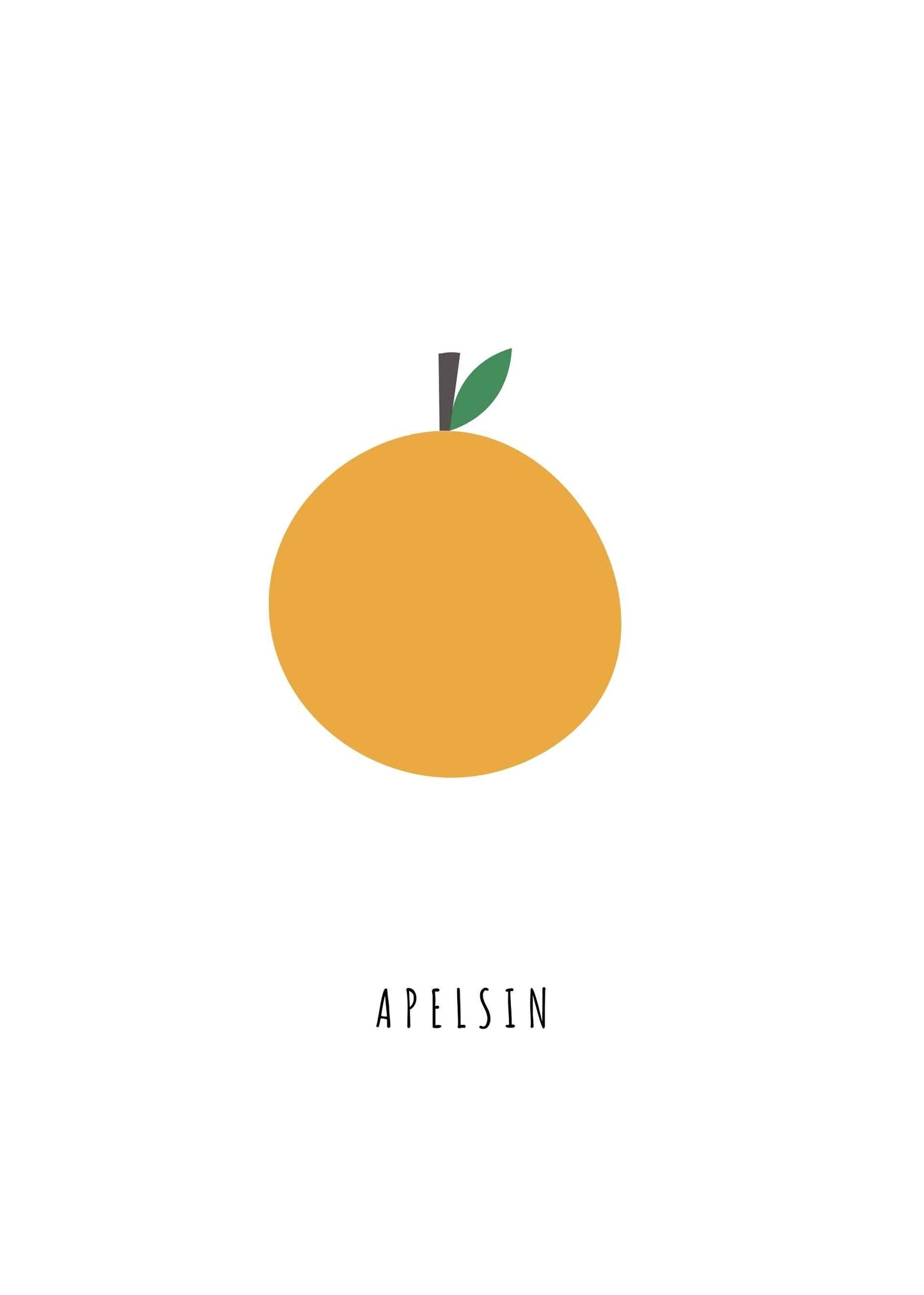 Apelsinposter