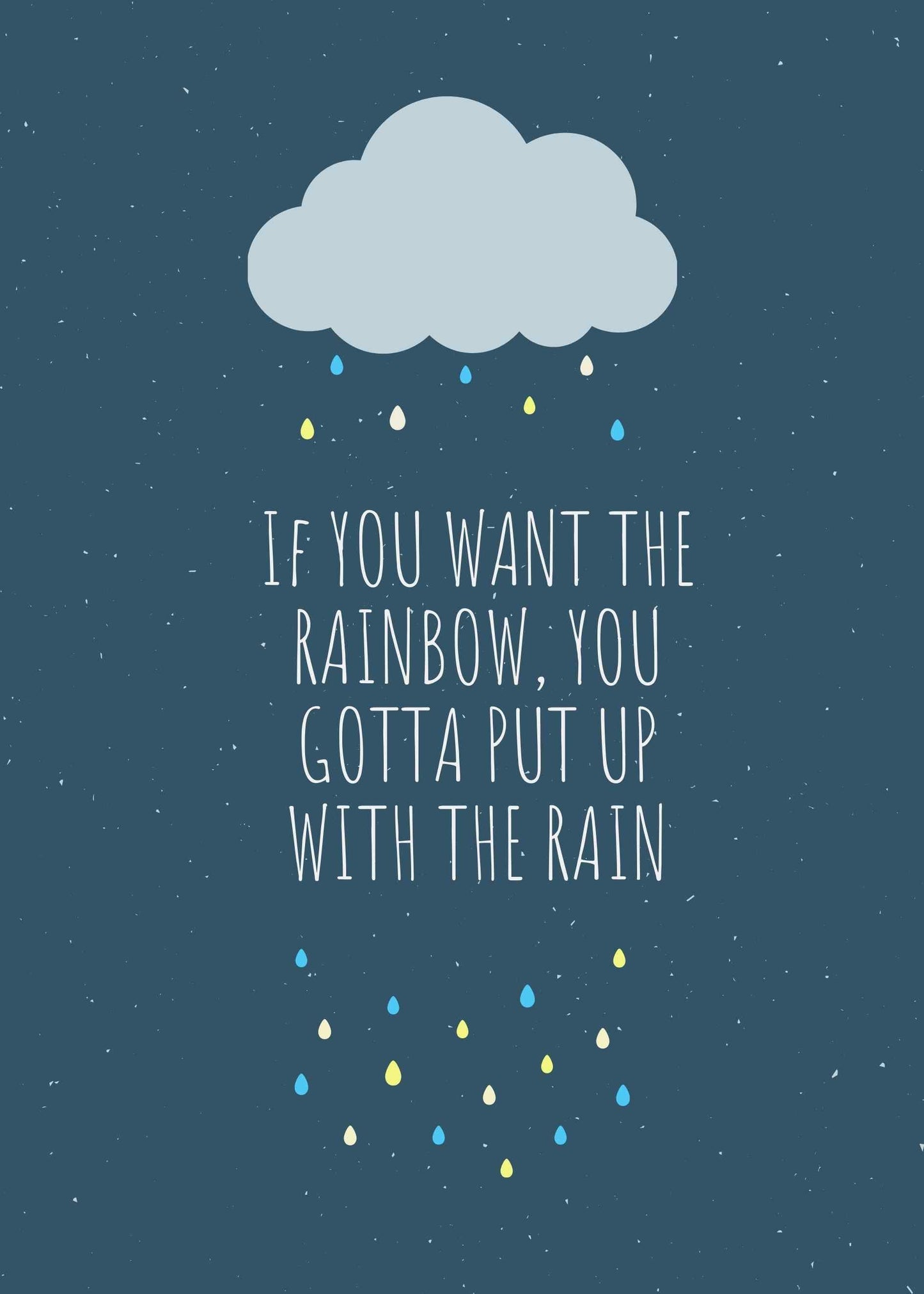 Barncitat Put up with the rain