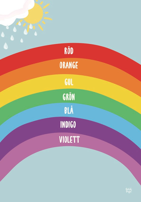 Regnbåge-poster