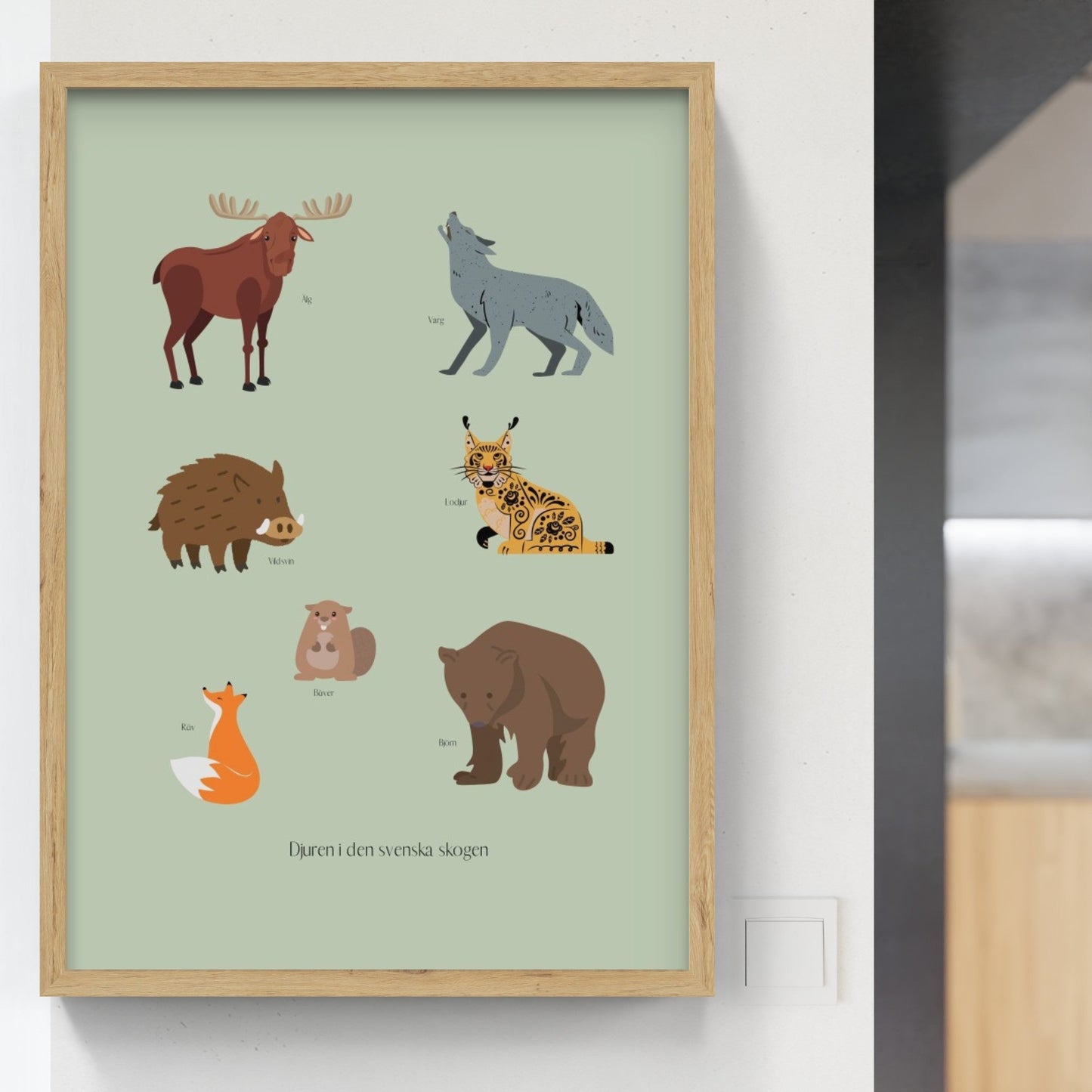 Djuren i den svenska skogen - No.1