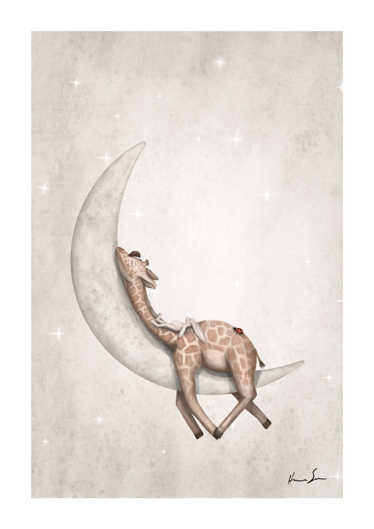 Dröm sött Giraff