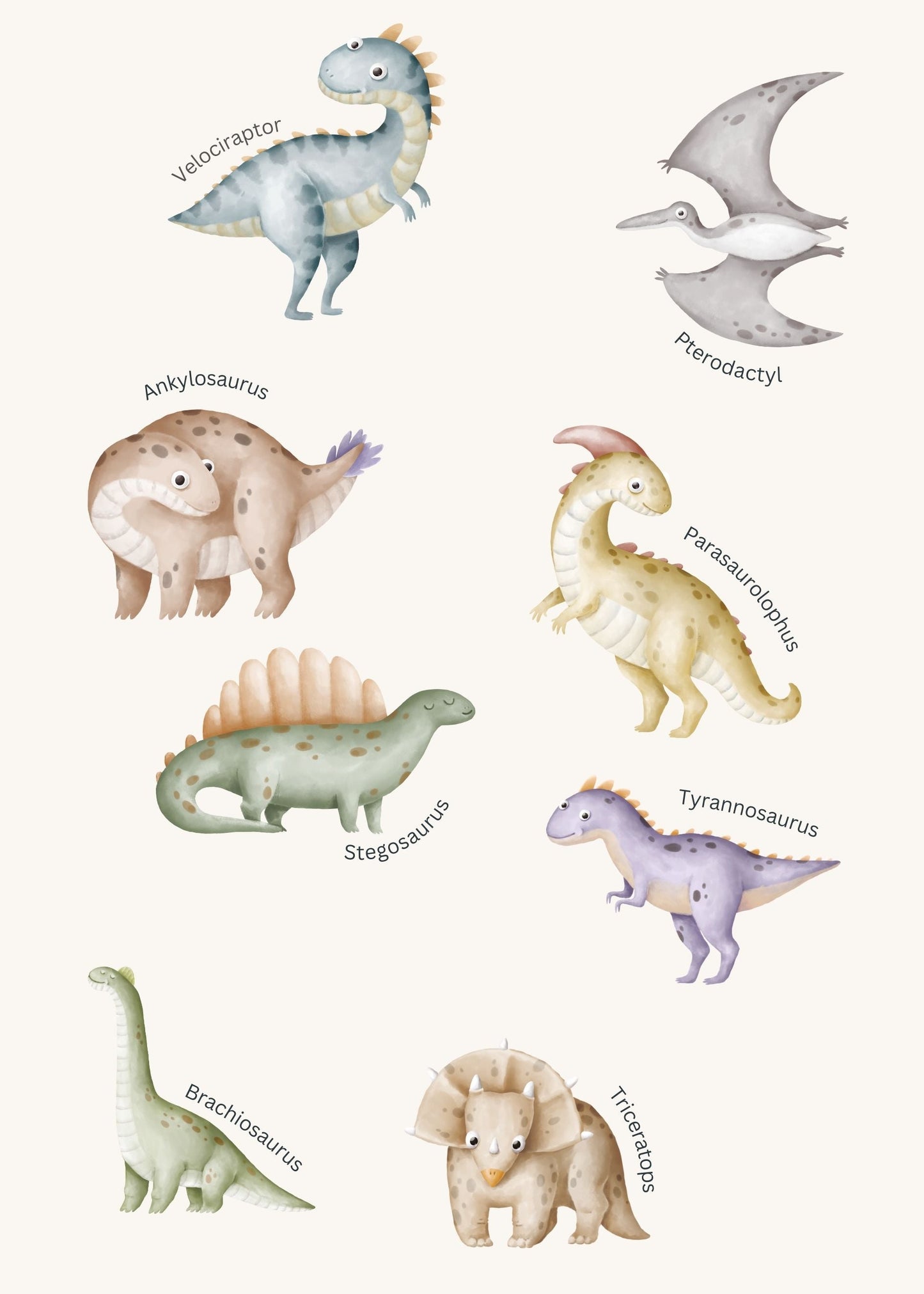 Dinosaurier poster 1