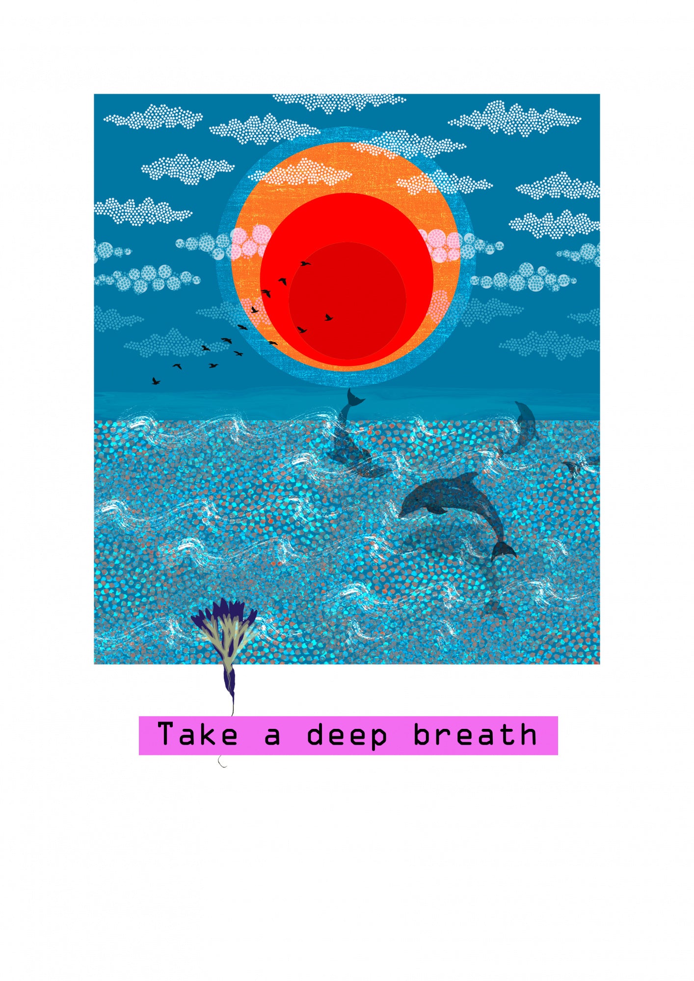 Take a deep breath Poster och Canvastavla