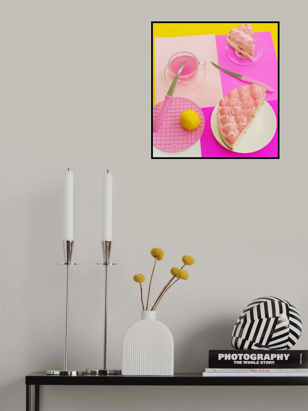 Pink mood Poster och Canvastavla