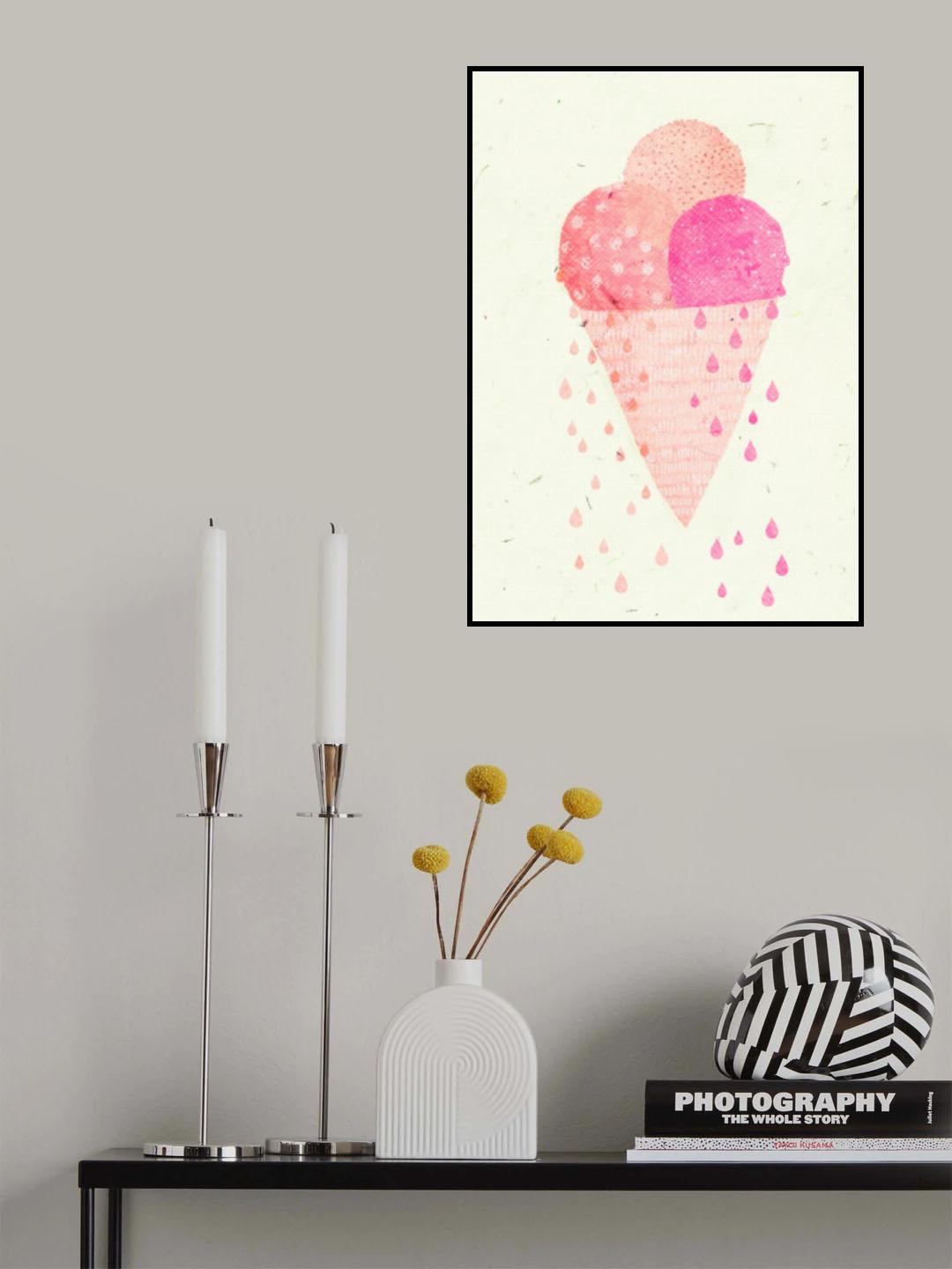 Yummy Ice Poster och Canvastavla