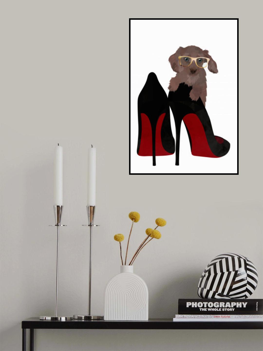 Daschand Shoe Poster och Canvastavla