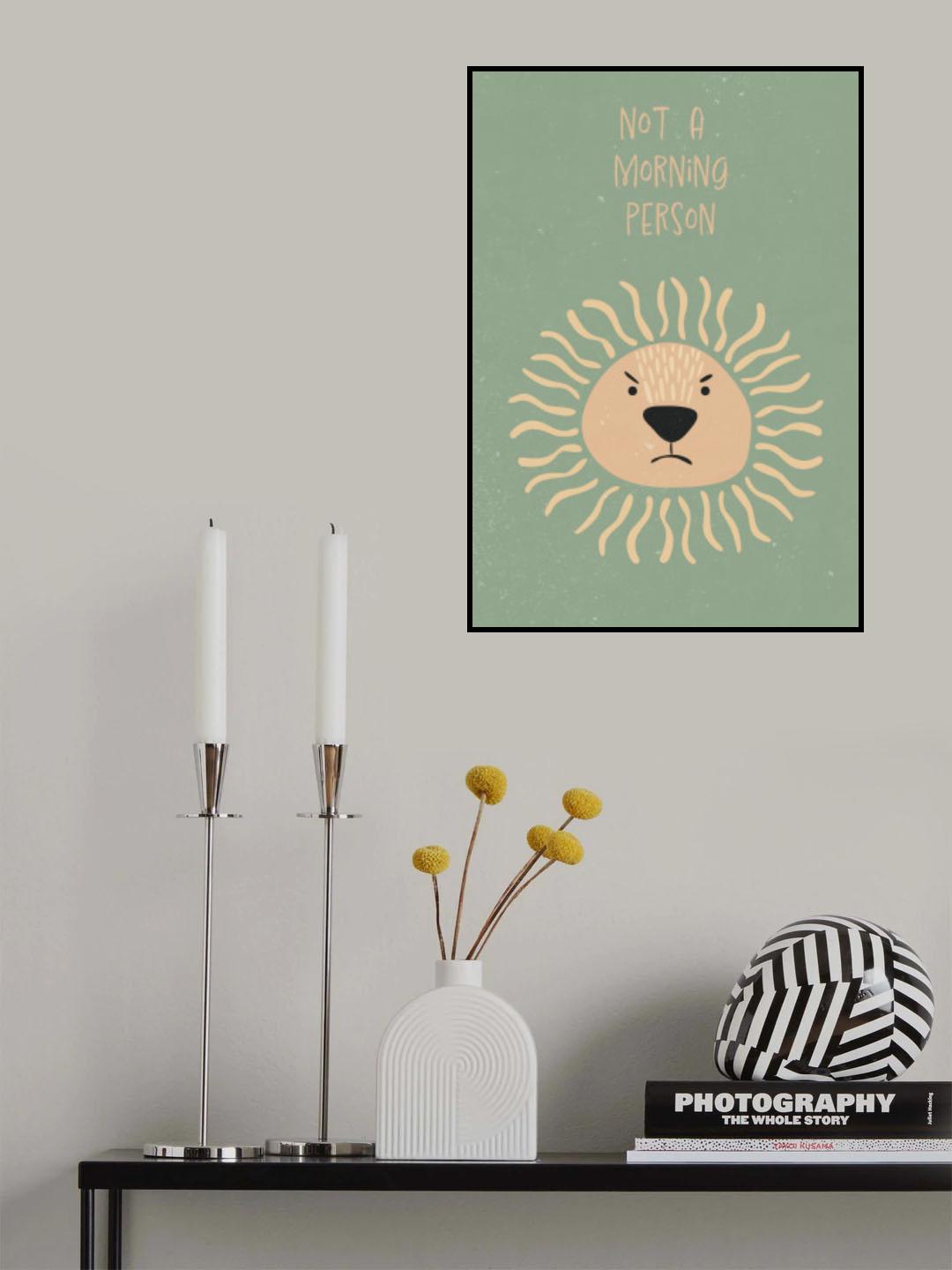 Lion nursery print Poster och Canvastavla