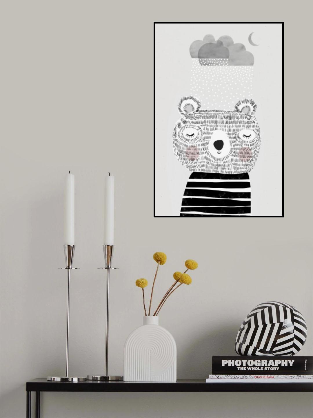 I Love Snow Poster och Canvastavla