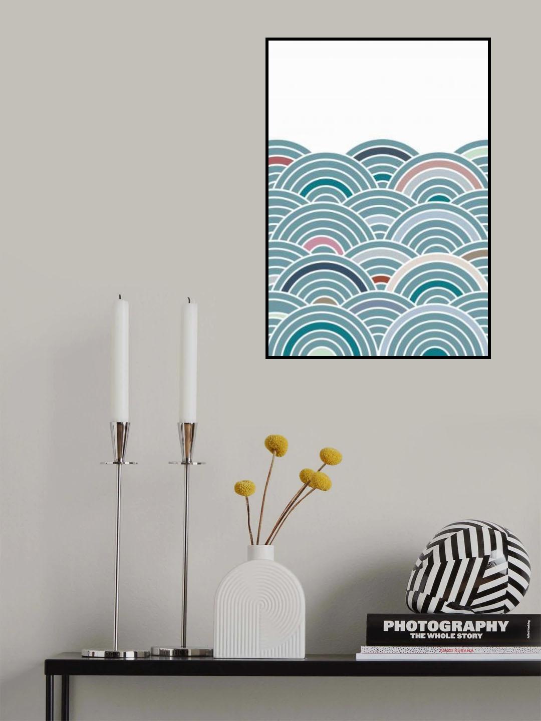 Sea of Rainbows Poster och Canvastavla