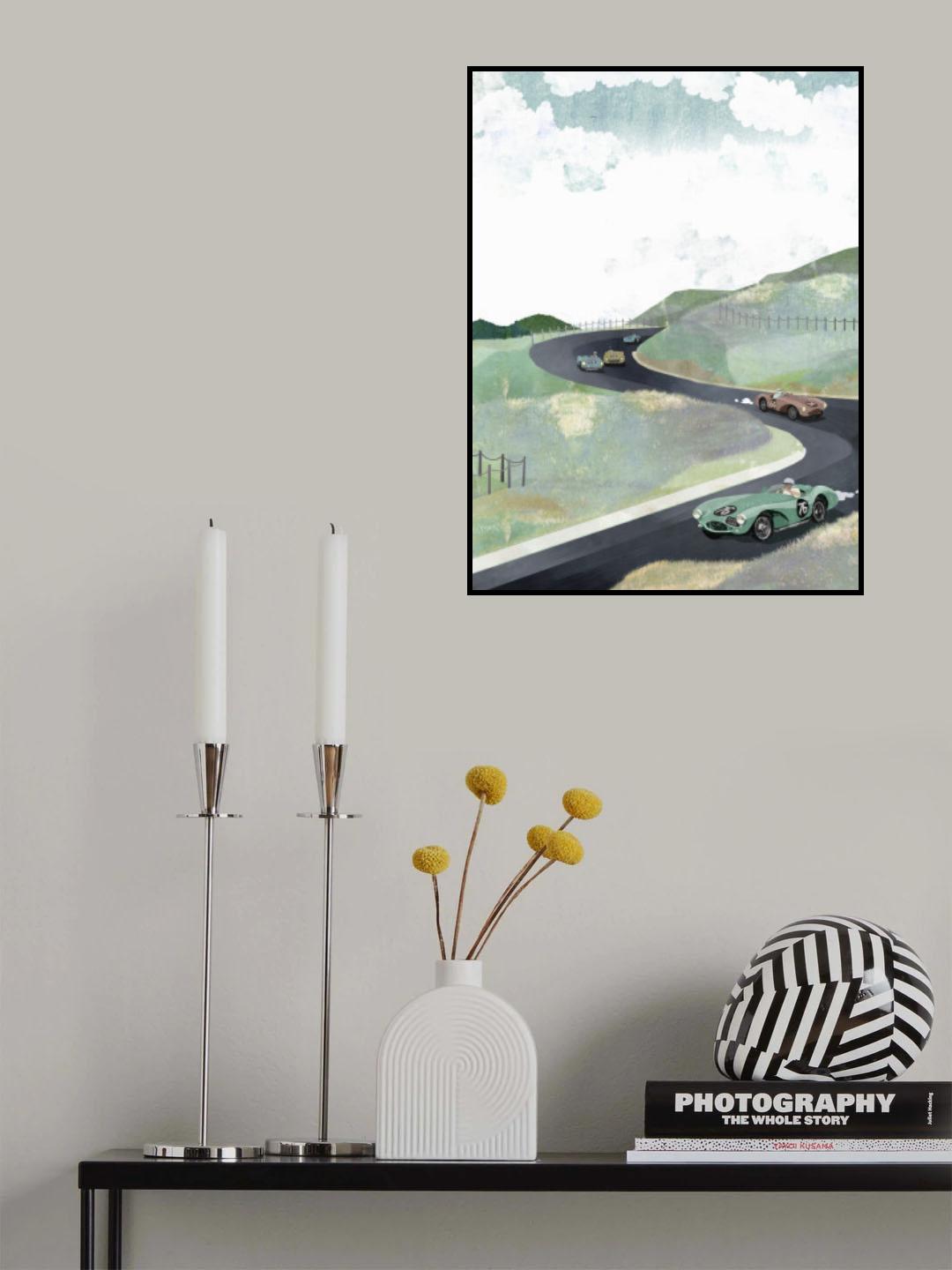 Zandvoort Circuit Poster och Canvastavla