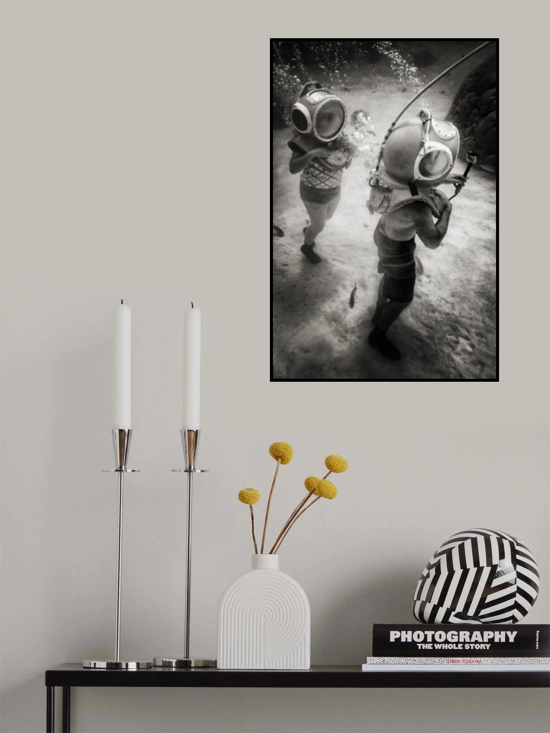 Ride clear water Poster och Canvastavla