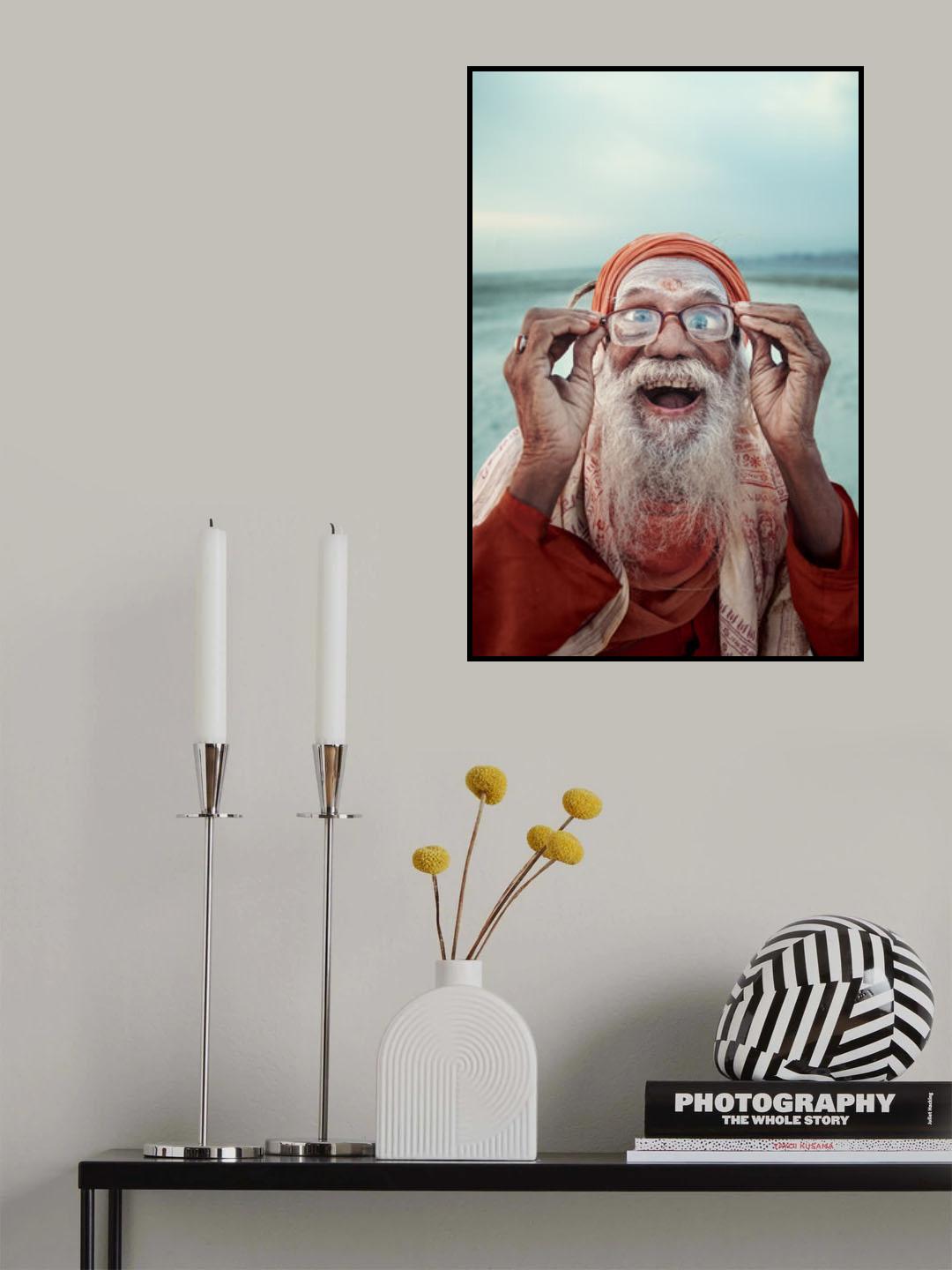 Untitled Portraits From Varanasi Poster och Canvastavla