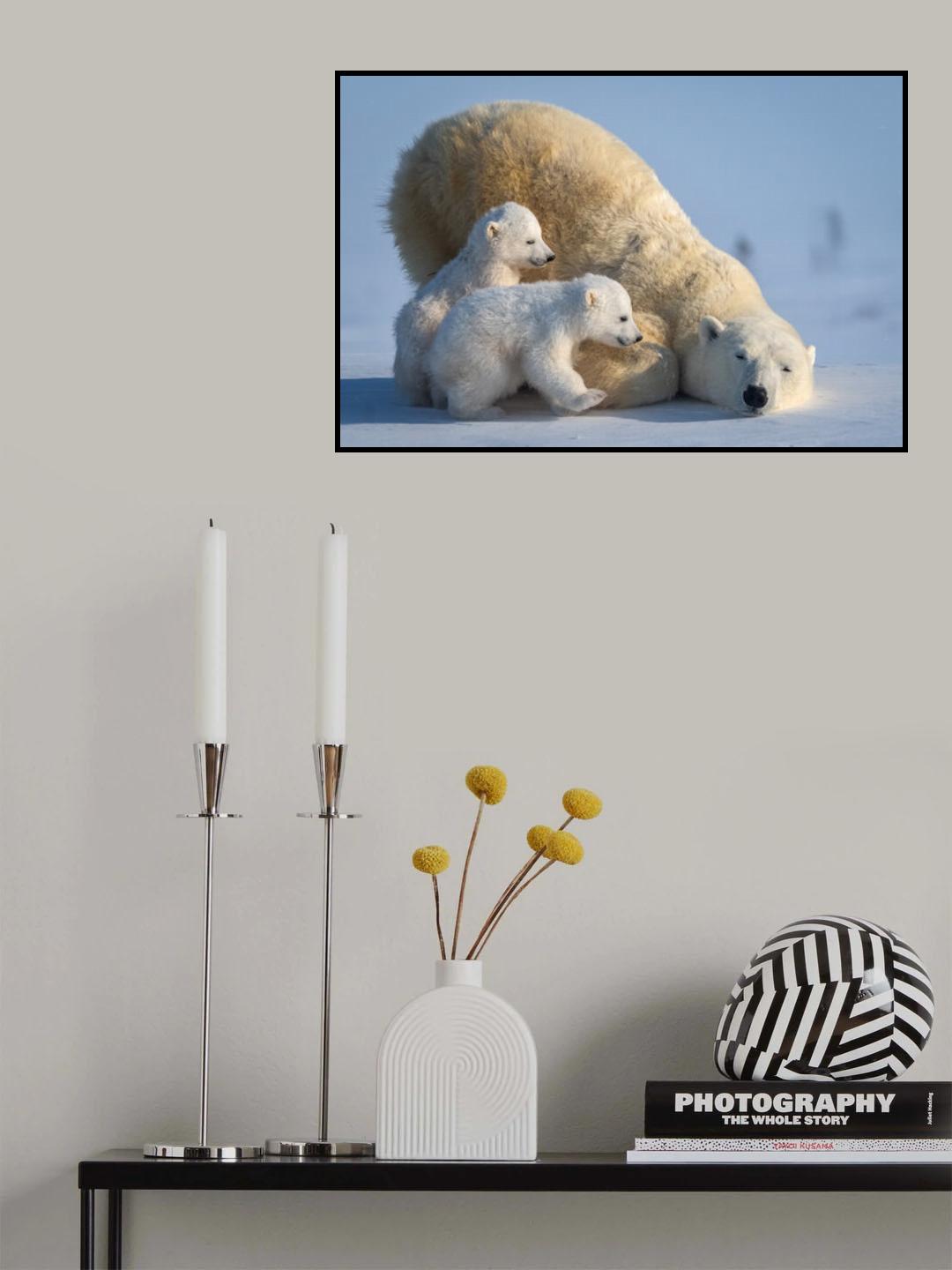 Mum, Play together Poster och Canvastavla