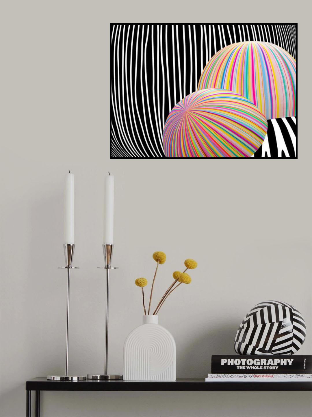 Abstract Expression Poster och Canvastavla