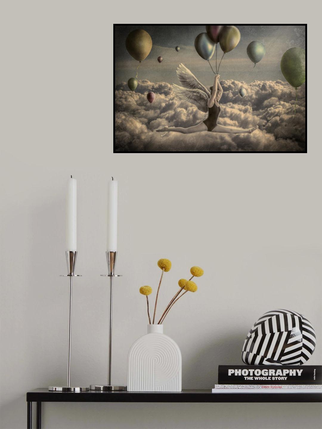 Go with the flow Poster och Canvastavla