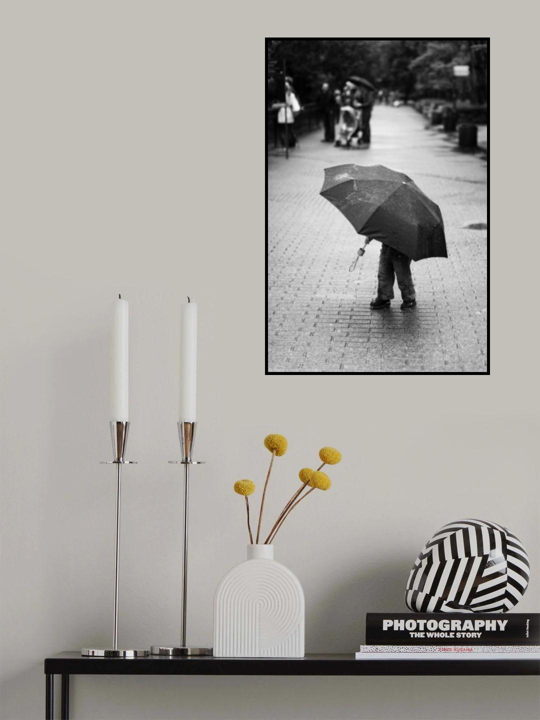 Rainy day Poster och Canvastavla