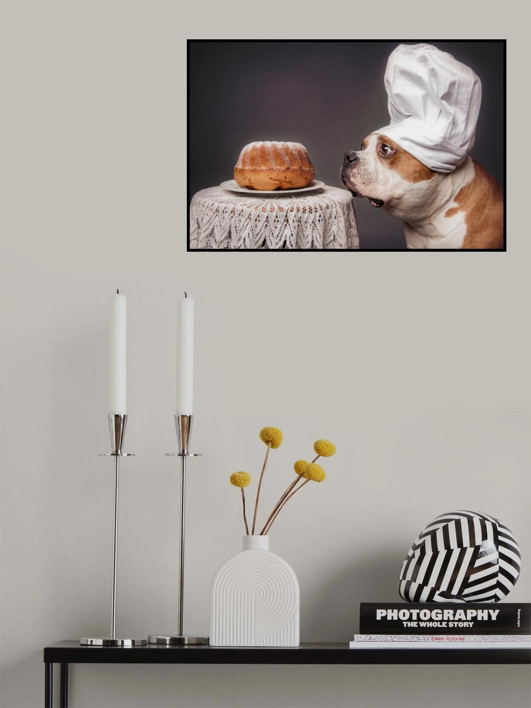 The Confectioner and his masterpiece Poster och Canvastavla