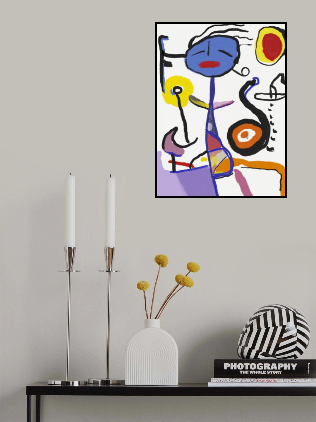 Child in the wind Poster och Canvastavla