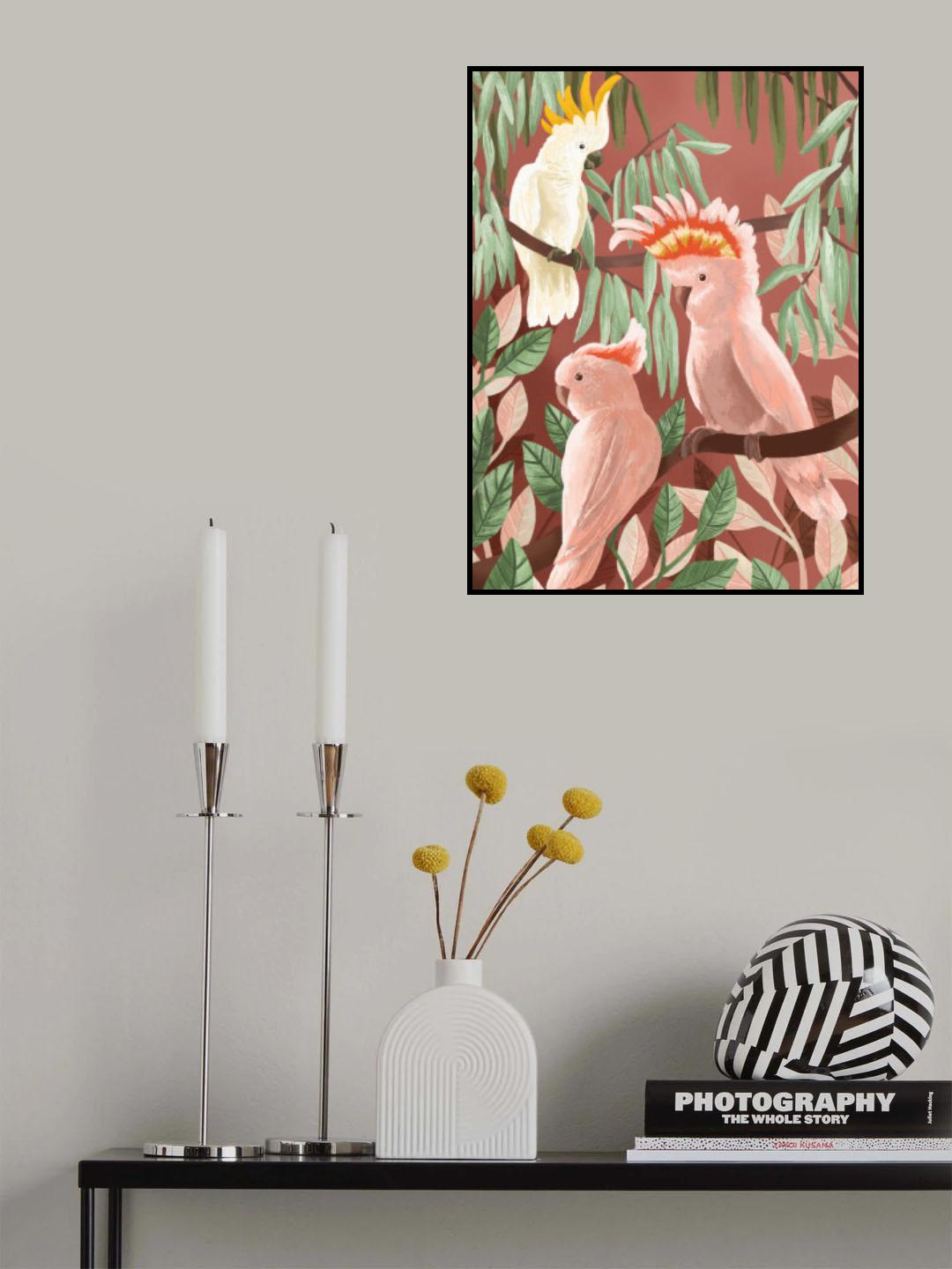 Cockatoos Poster och Canvastavla