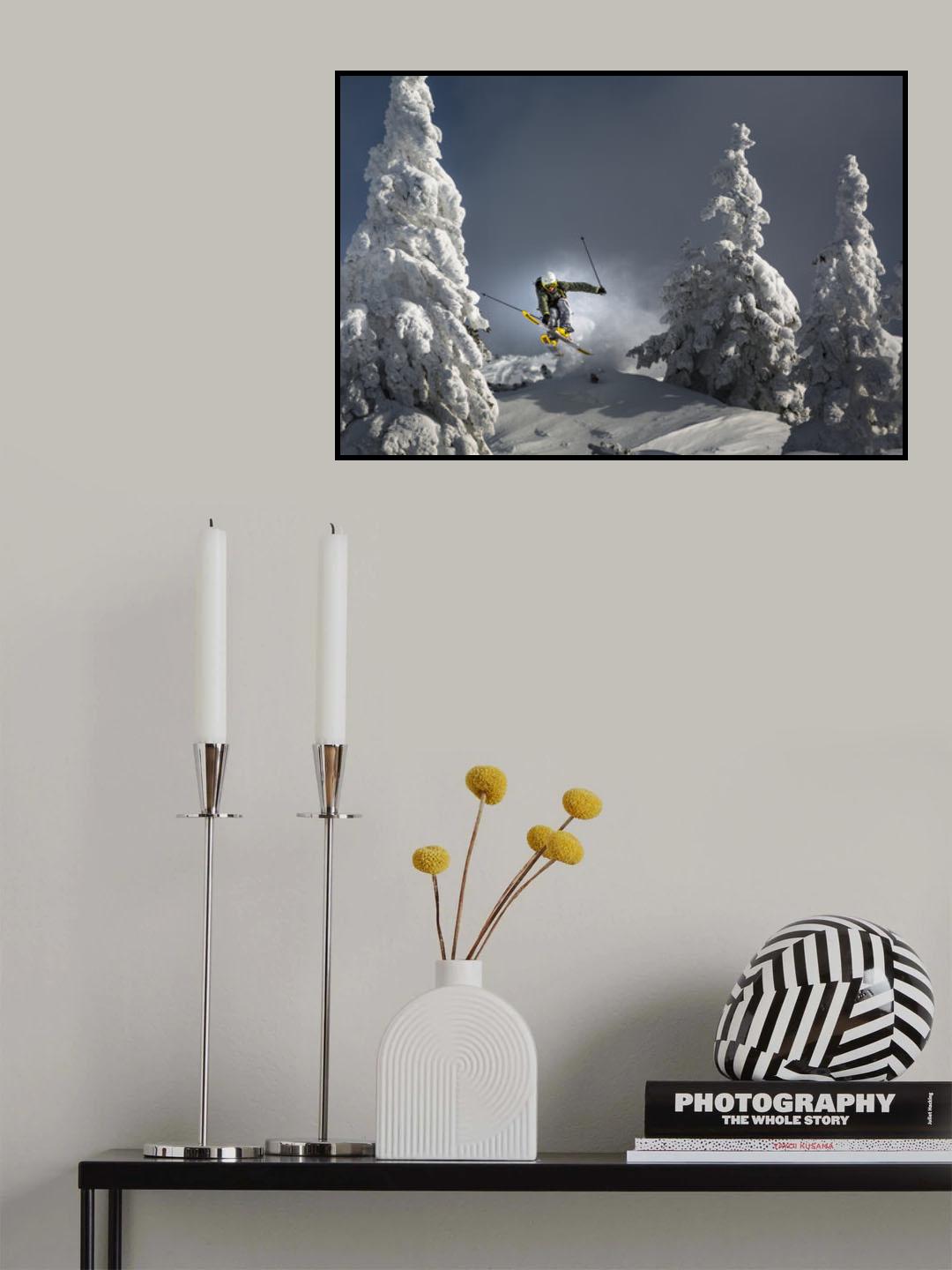 Ski is life Poster och Canvastavla