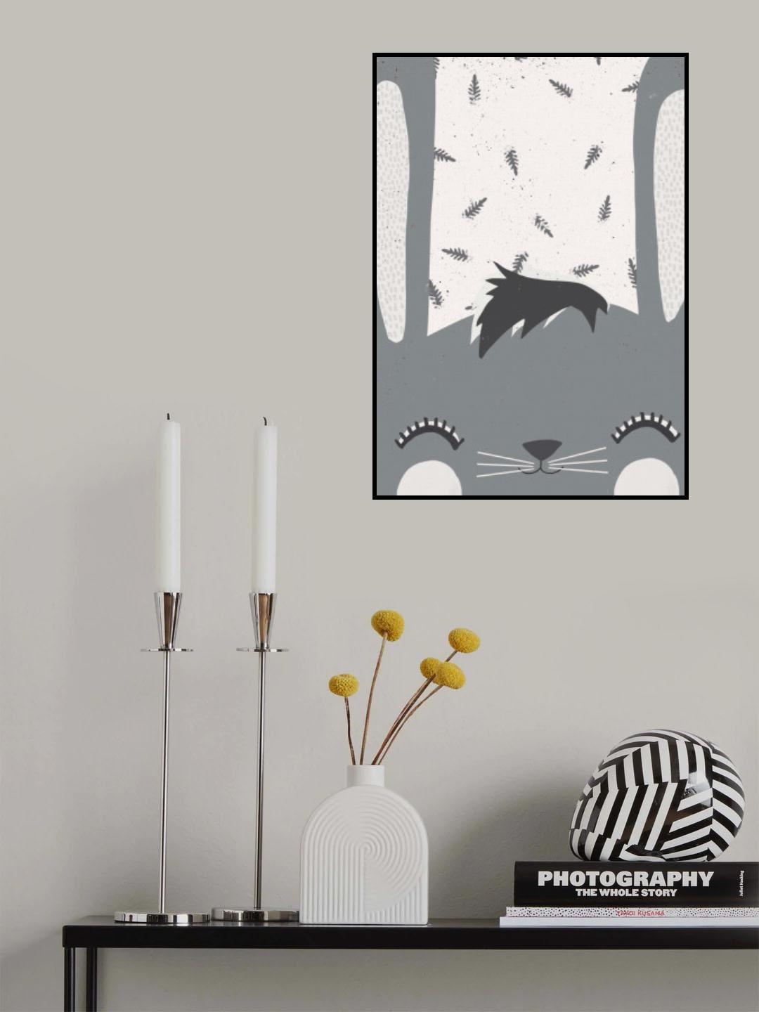 Little Bunny Poster och Canvastavla