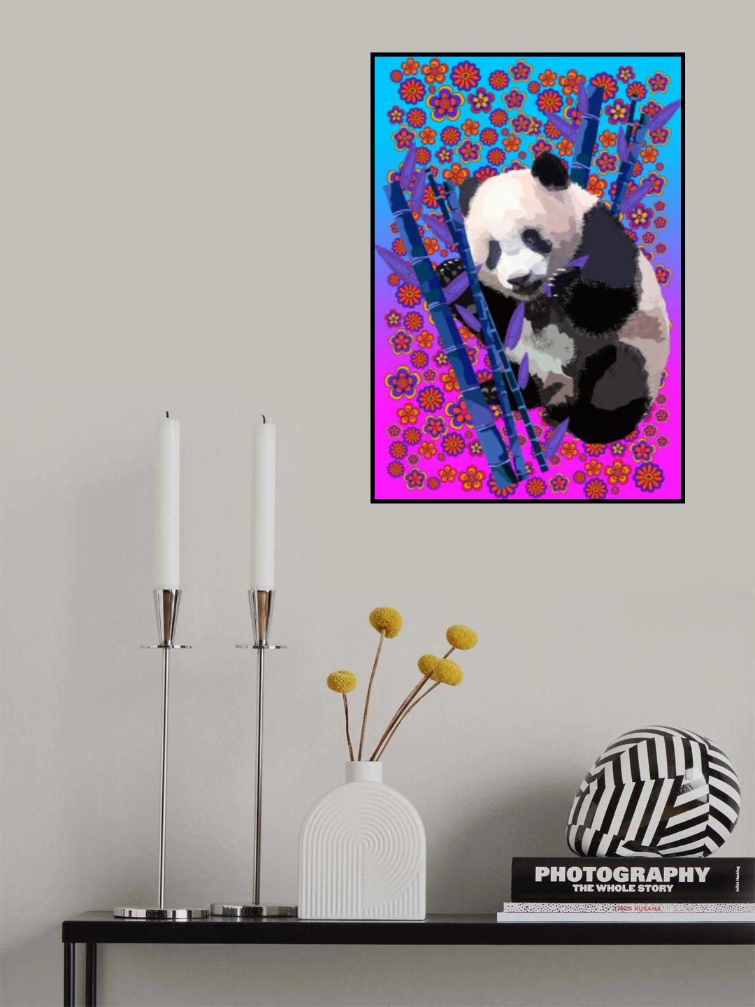 Panda Poster och Canvastavla