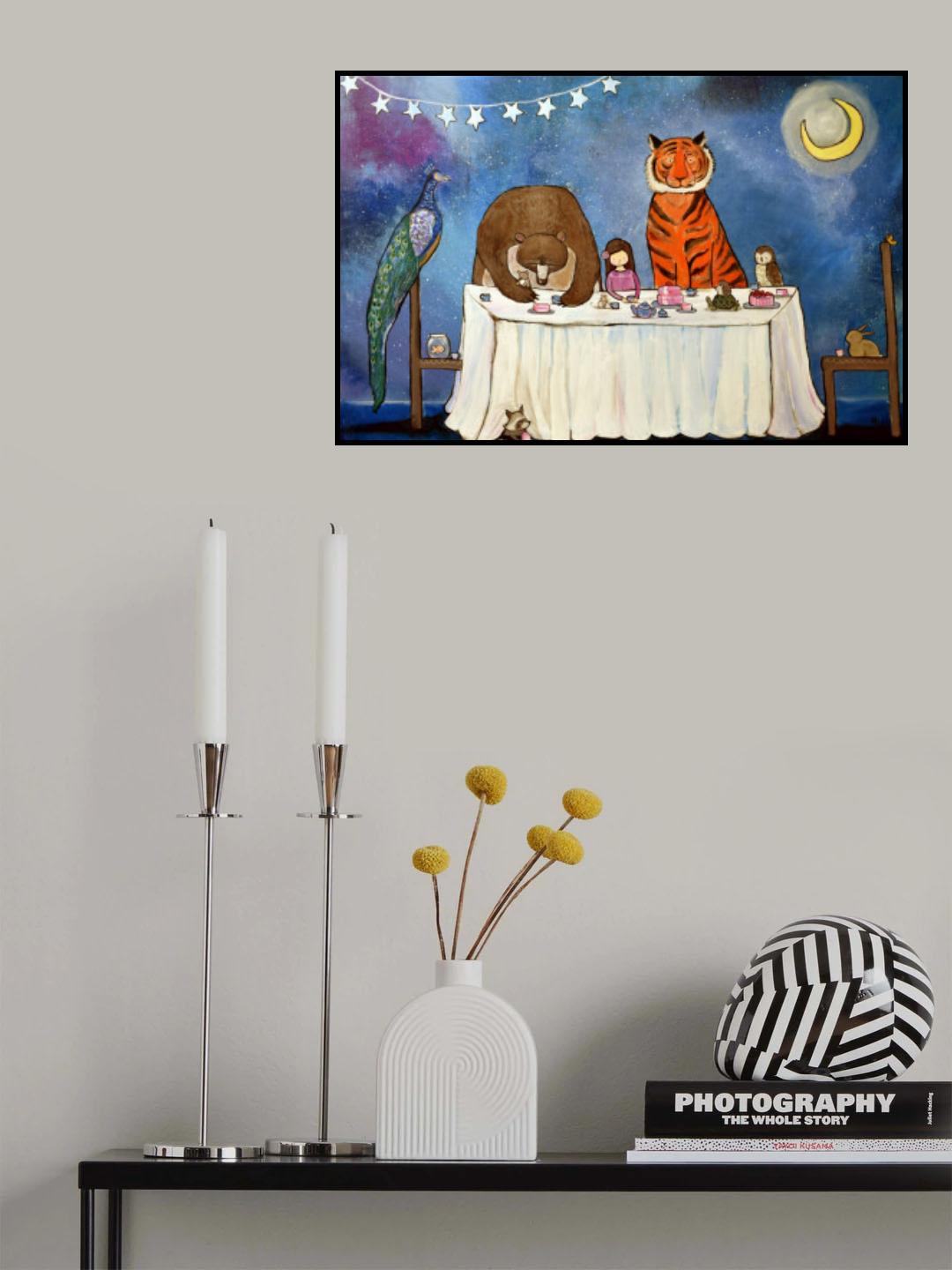 Cakeandtea Poster och Canvastavla