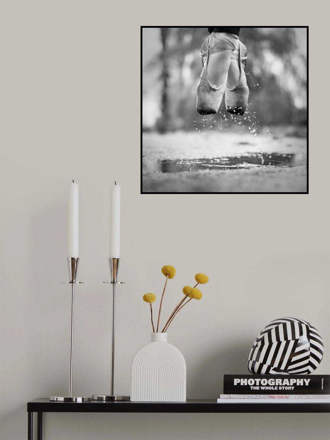 The day we went jumping in puddles Poster och Canvastavla