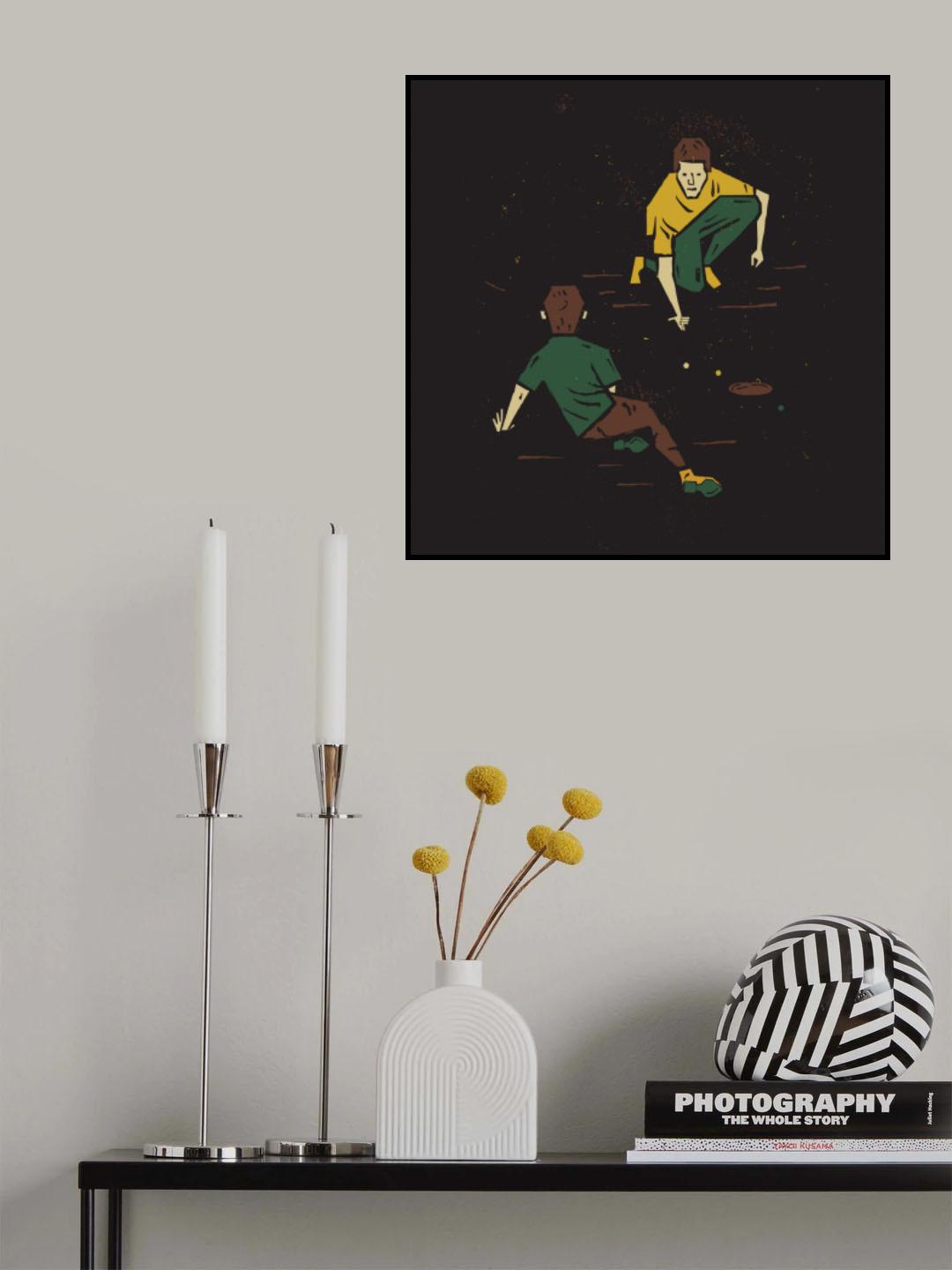 Marbles Poster och Canvastavla