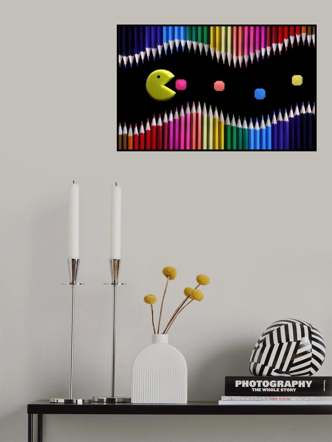 Packman Poster och Canvastavla