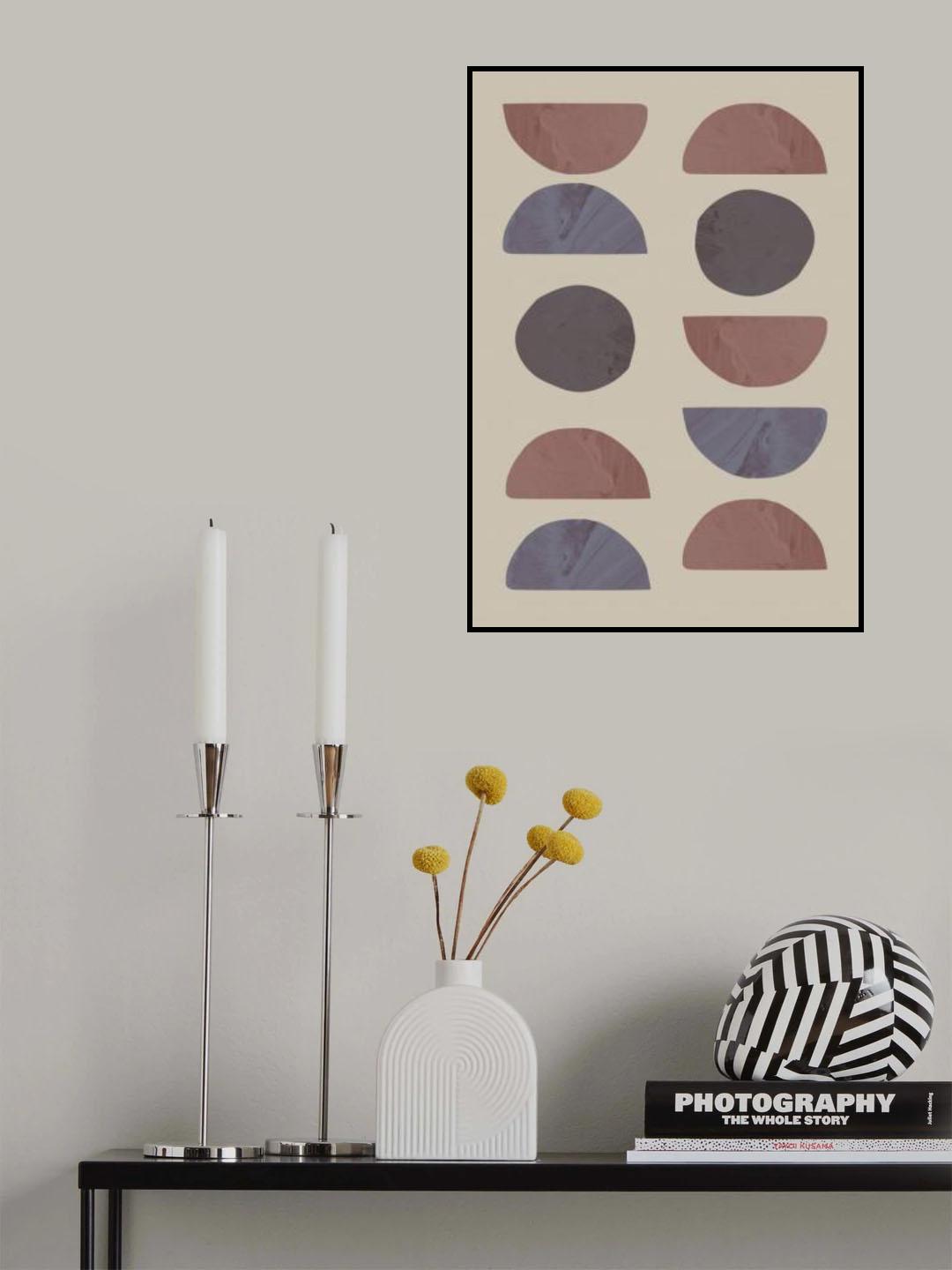 Collage 04 Sand Poster och Canvastavla