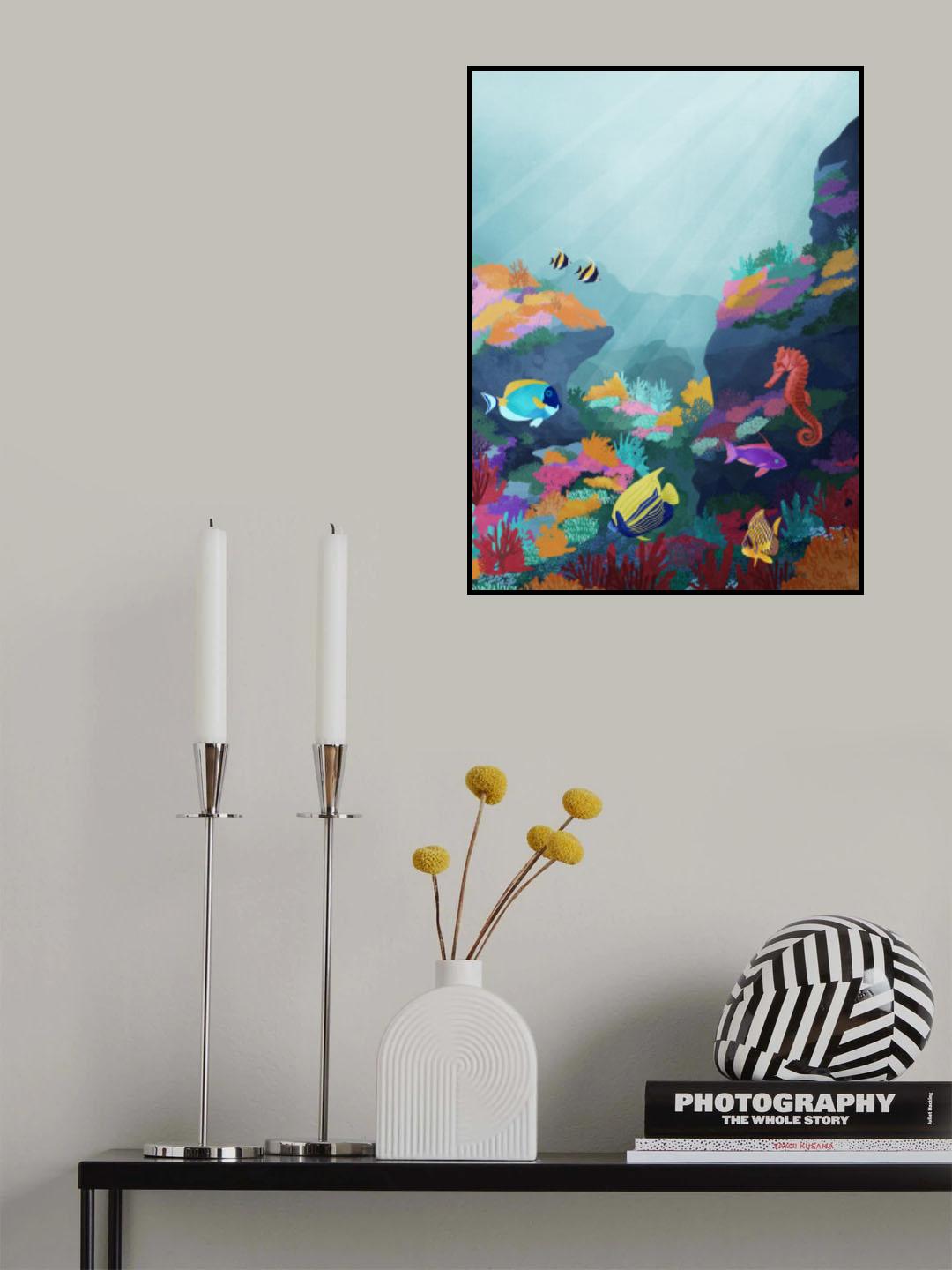 Beyond the Waves Poster och Canvastavla