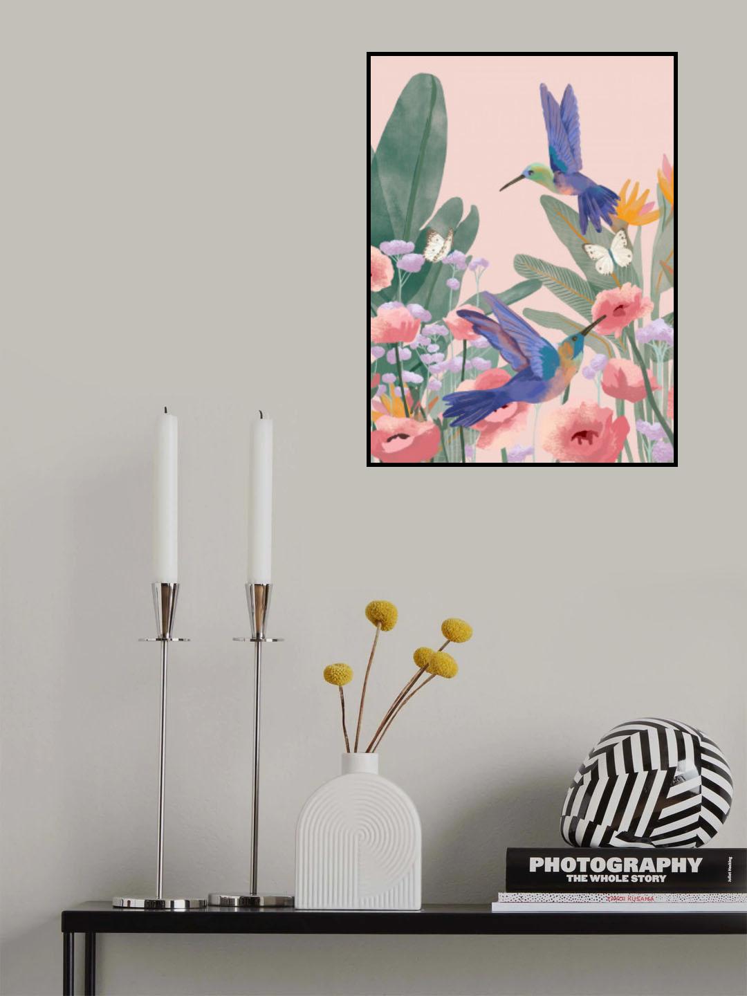 Hummingbirds Poster och Canvastavla