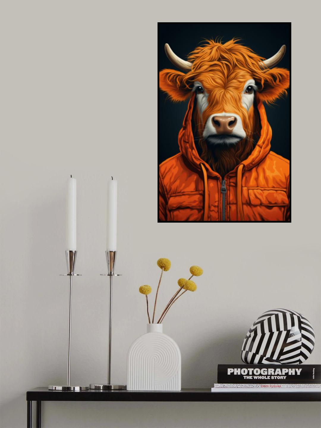 Bull 2 Poster och Canvastavla